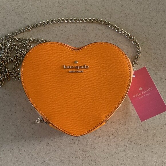 Kate Spade Love Shack Mini Heart Crossbody Bag NWT - Picture 4 of 5